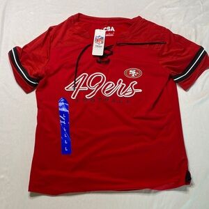 NWT - 49ers NFL Red Team Apparel Jersey